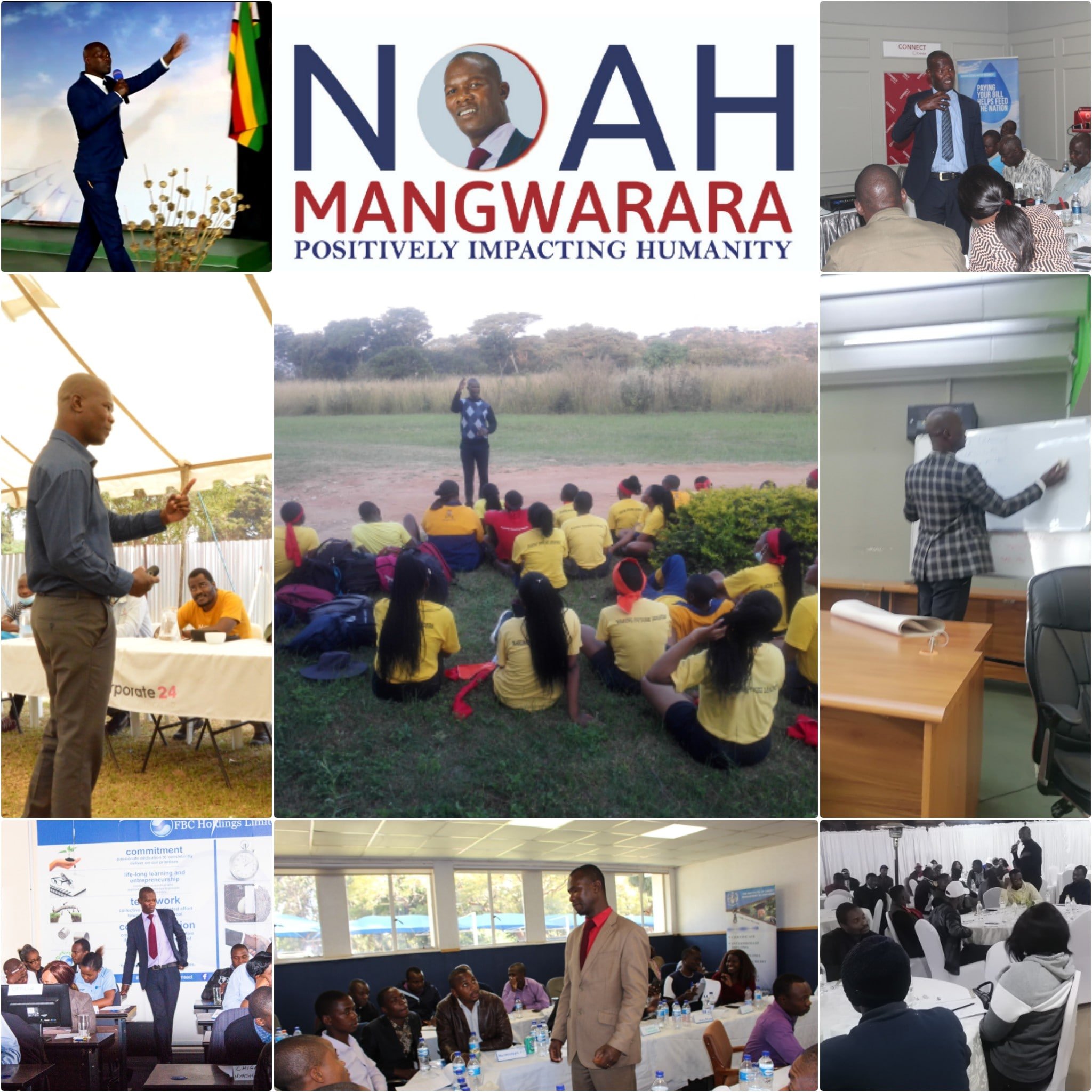 Noah Mangwarara Leadership Coach Motivational Speaker Harare Zimbabwe